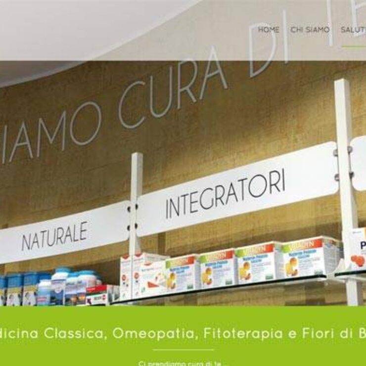 Progettazione sito web Farmacia Velasca