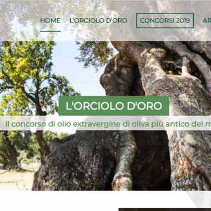 Progettazione sito web Orciolo d'oro