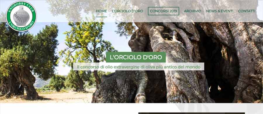 Progettazione sito web Orciolo d'oro