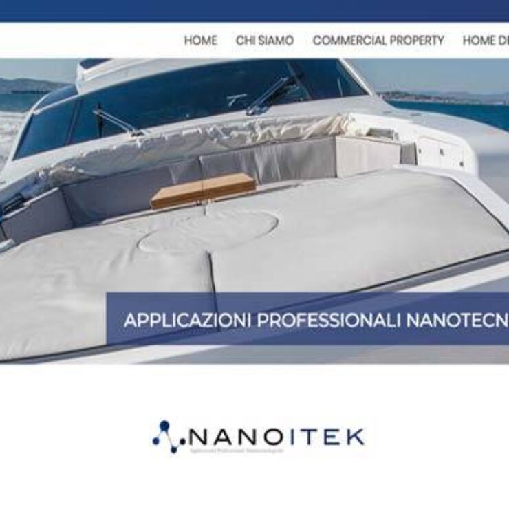 Realizzazione sito Web Nanotecnologie Milano