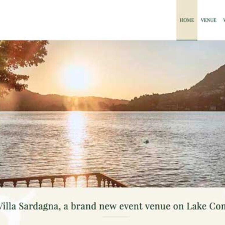 Realizzazione sito internet Lago di Como