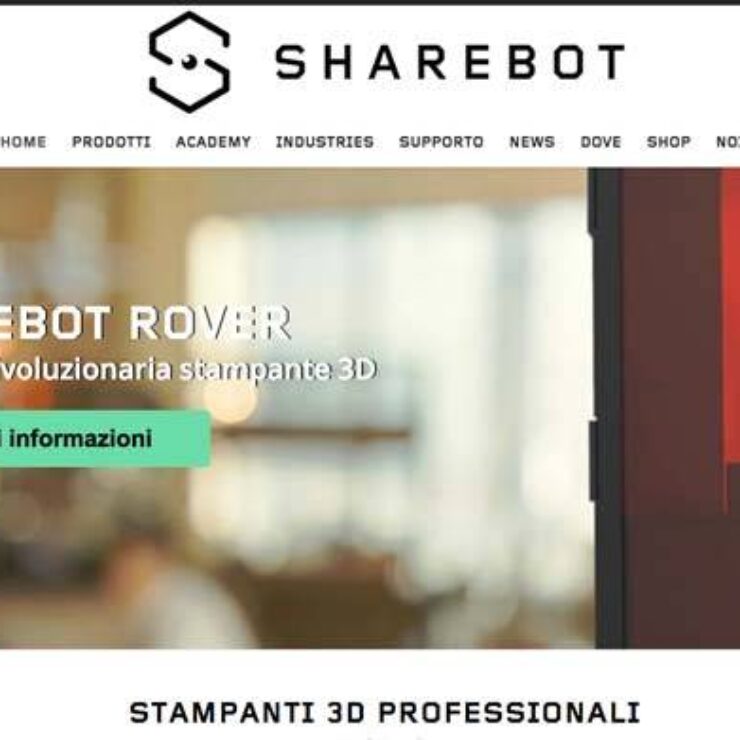 Restyling sito web Sharebot Nibionno