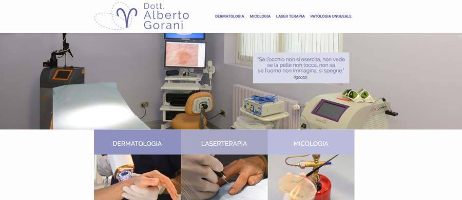 Sito web dermatologo milano monza pavia