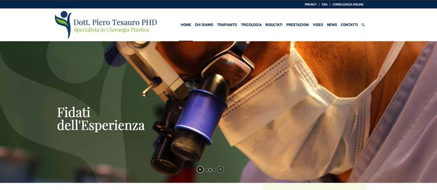 Sito web Milano Piero Tesauro