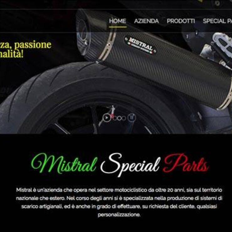 Sito web mandello del lario Mistral