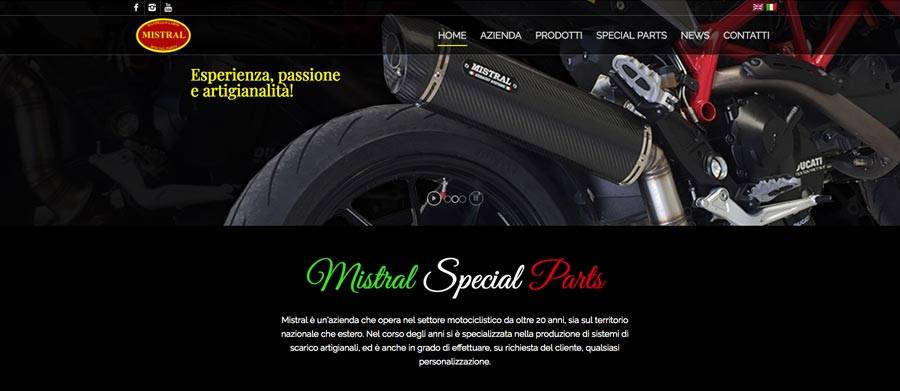 Sito web mandello del lario Mistral