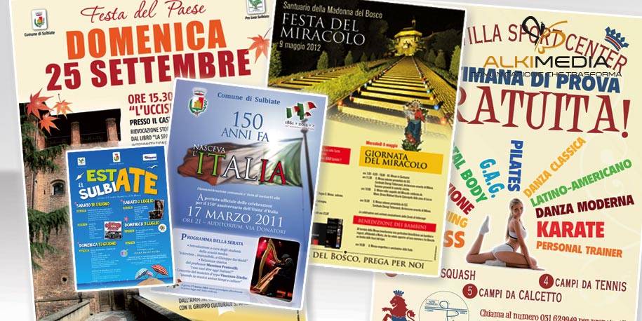 Stampa manifesti in tutte le dimensioni e su qualsiasi supporto