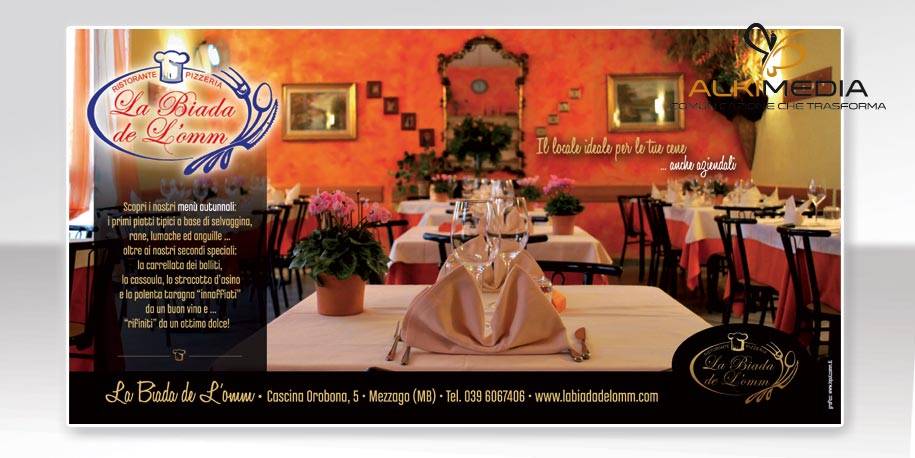 Realizzazione spazi grafici per pubblicità su riviste e quotidiani