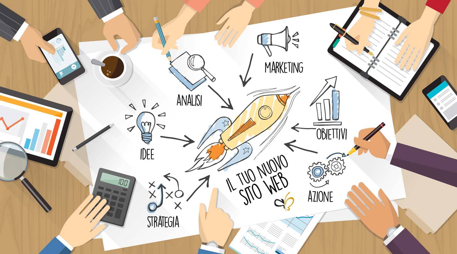 come realizzazione siti web internet