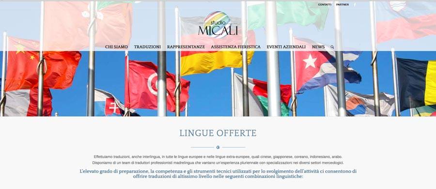 siti web servizi traduzione milano