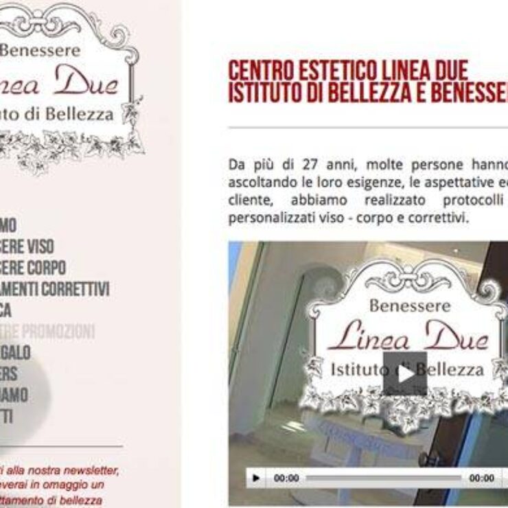 sito web centro estetico