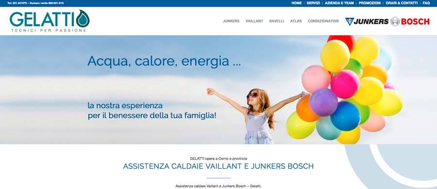 sito internet gelatti como