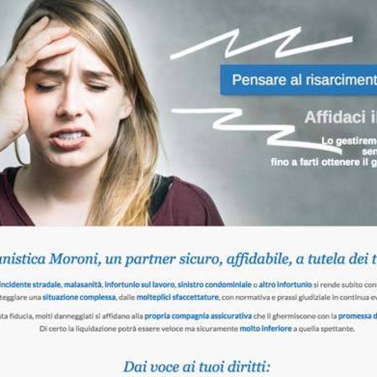 sito internet infortunistica milano