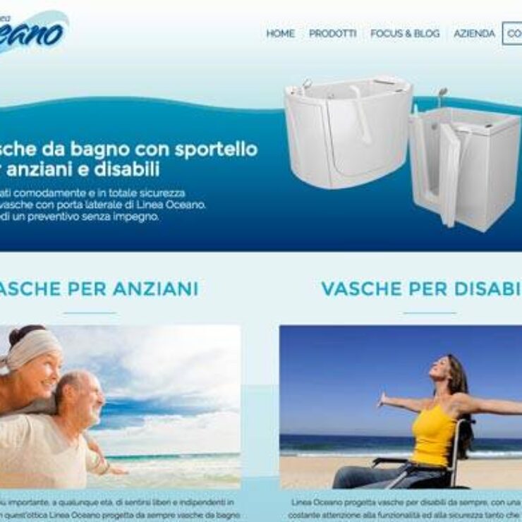 sito internet produzione vasche con sportello