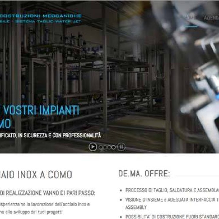 sito web azienda meccanica
