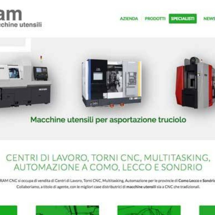sito web macchine utensili