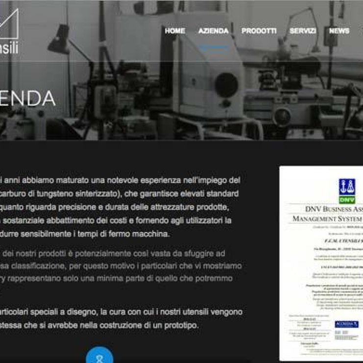 Sito web Professionale Azienda Tavernerio (CO)