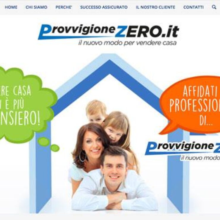 sito web provvigione zero