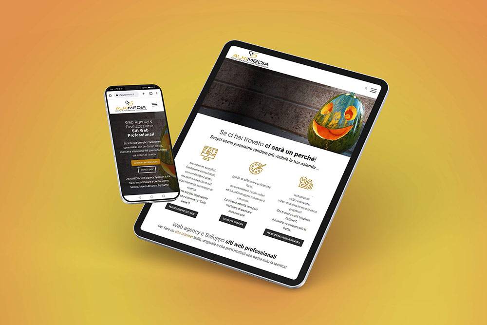 sito web reponsive ottimizzazione mobile alkimedia web agency