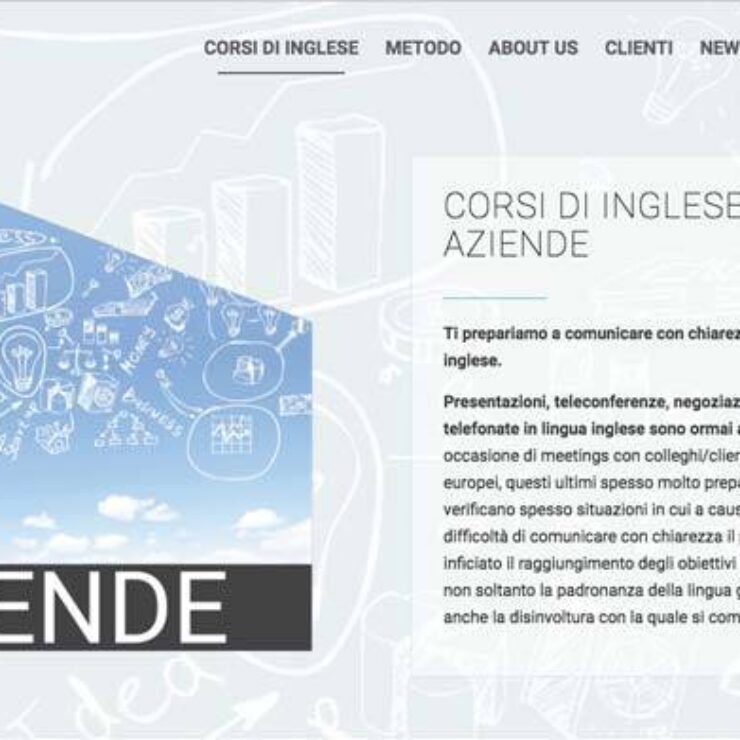 sito web scuola lingue corsi inglese