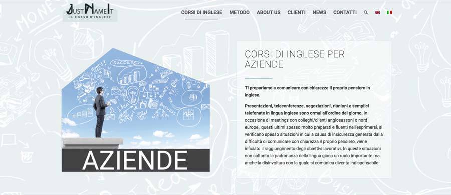 sito web scuola lingue corsi inglese