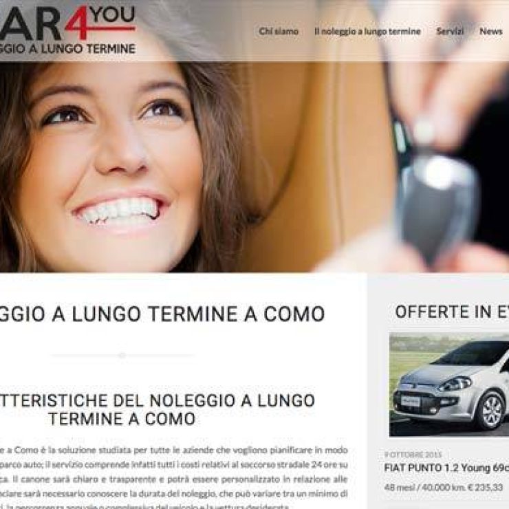 sito web noleggio a lungo termine Tremezzina Como