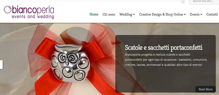 sviluppo sito web wedding planner