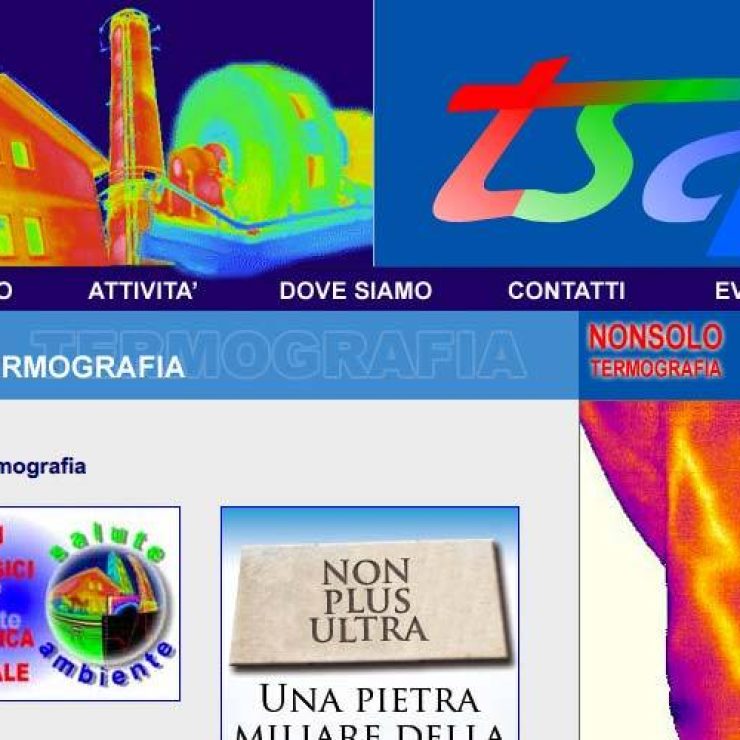 Realizzazione sito web Termografiasaluteambiente