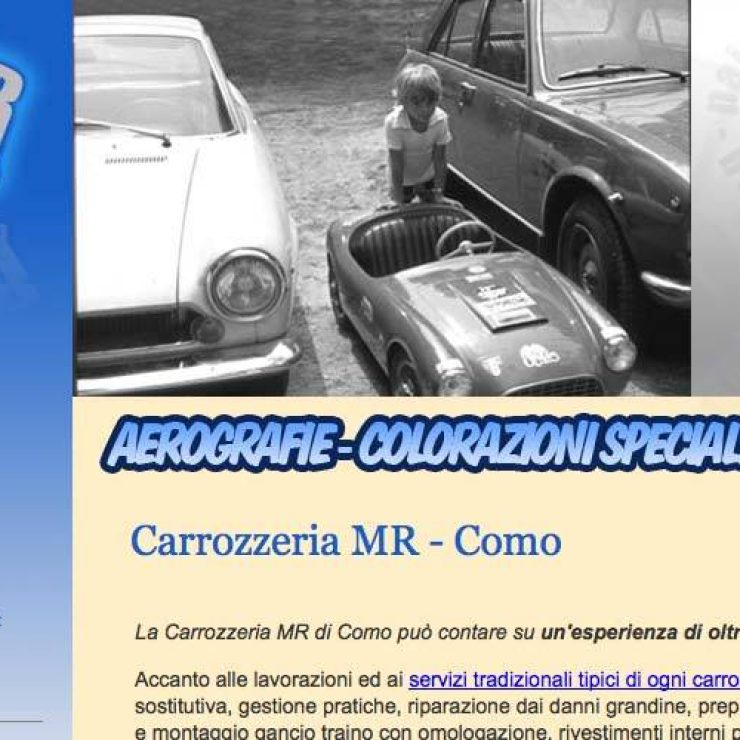 sito web carrozzeria