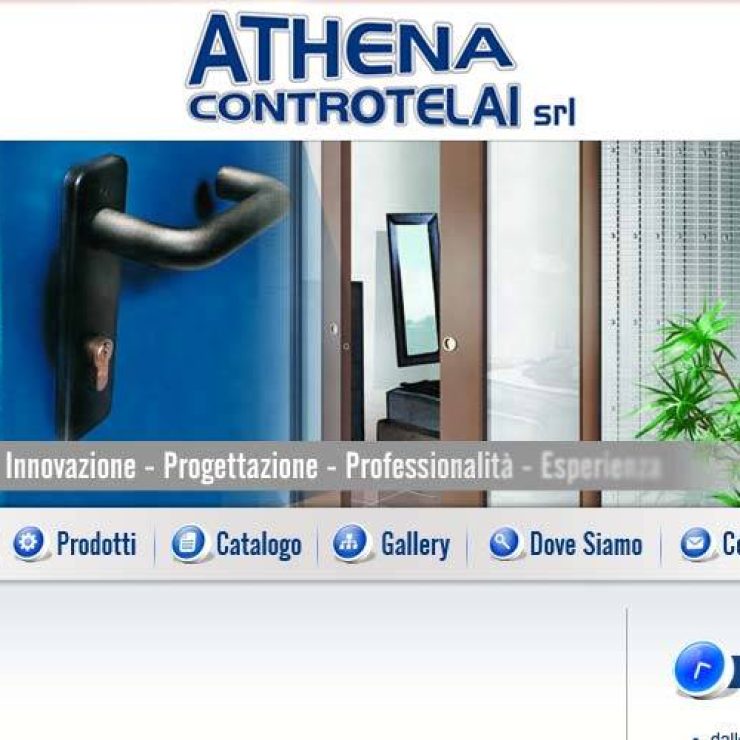 Sviluppo sito web Athena Controtelai
