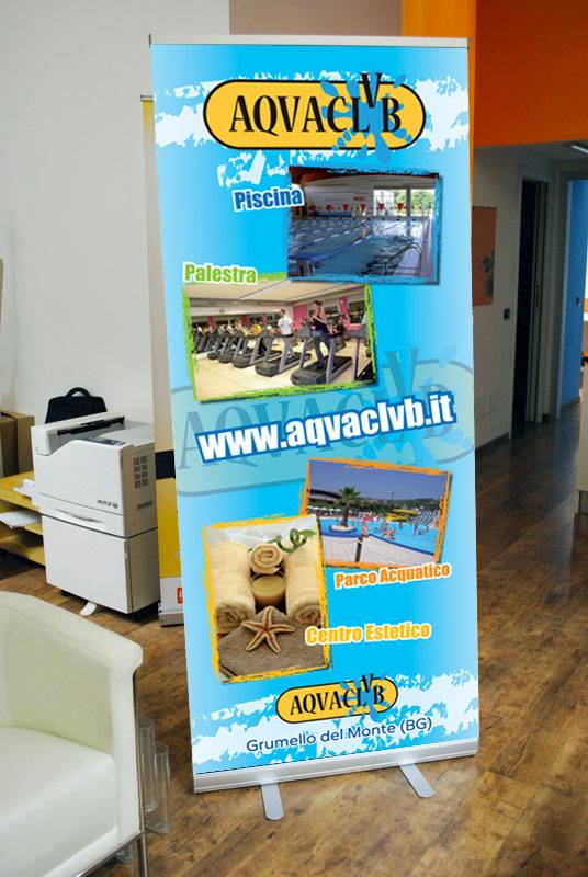 stampa roll up bergamo