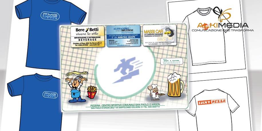 Stampa e personalizzazione T-shirt, abbigliamento promozionale, gadget e tovagliette